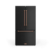 Thor Kitchen Matte Black French Door Counter-Depth Refrigerator with Ice Maker| Gordon Ramsay Collection (20.3 cu.ft.) - RF3621CTD00-RSG