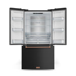Thor Kitchen - Gordon Ramsay Collection 36" 20.3 Cu. Ft. Matte Black Counter-Depth French Door Refrigerator with Ice Maker - RF3621CTD00-RSG