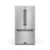 Thor Kitchen Stainless Steel French Door Counter-Depth Refrigerator with Ice Maker (20.3 cu.ft.). Gordon Ramsay Collection - RF3621CTD99-BLK