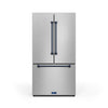 Thor Kitchen Stainless Steel French Door Counter-Depth Refrigerator with Ice Maker| Gordon Ramsay Collection (20.3 cu.ft.) - RF3621CTD99-BLU