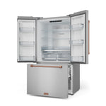 Thor Kitchen Stainless Steel French Door Counter-Depth Refrigerator with Ice Maker| Gordon Ramsay Collection (20.3 cu.ft.) - RF3621CTD99-RSG