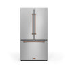 Thor Kitchen Stainless Steel French Door Counter-Depth Refrigerator with Ice Maker| Gordon Ramsay Collection (20.3 cu.ft.) - RF3621CTD99-RSG