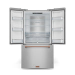 Thor Kitchen - Gordon Ramsay Collection 36" 20.3 Cu. Ft. Stainless Steel Counter-Depth French Door Refrigerator with Ice Maker - RF3621CTD99-RSG