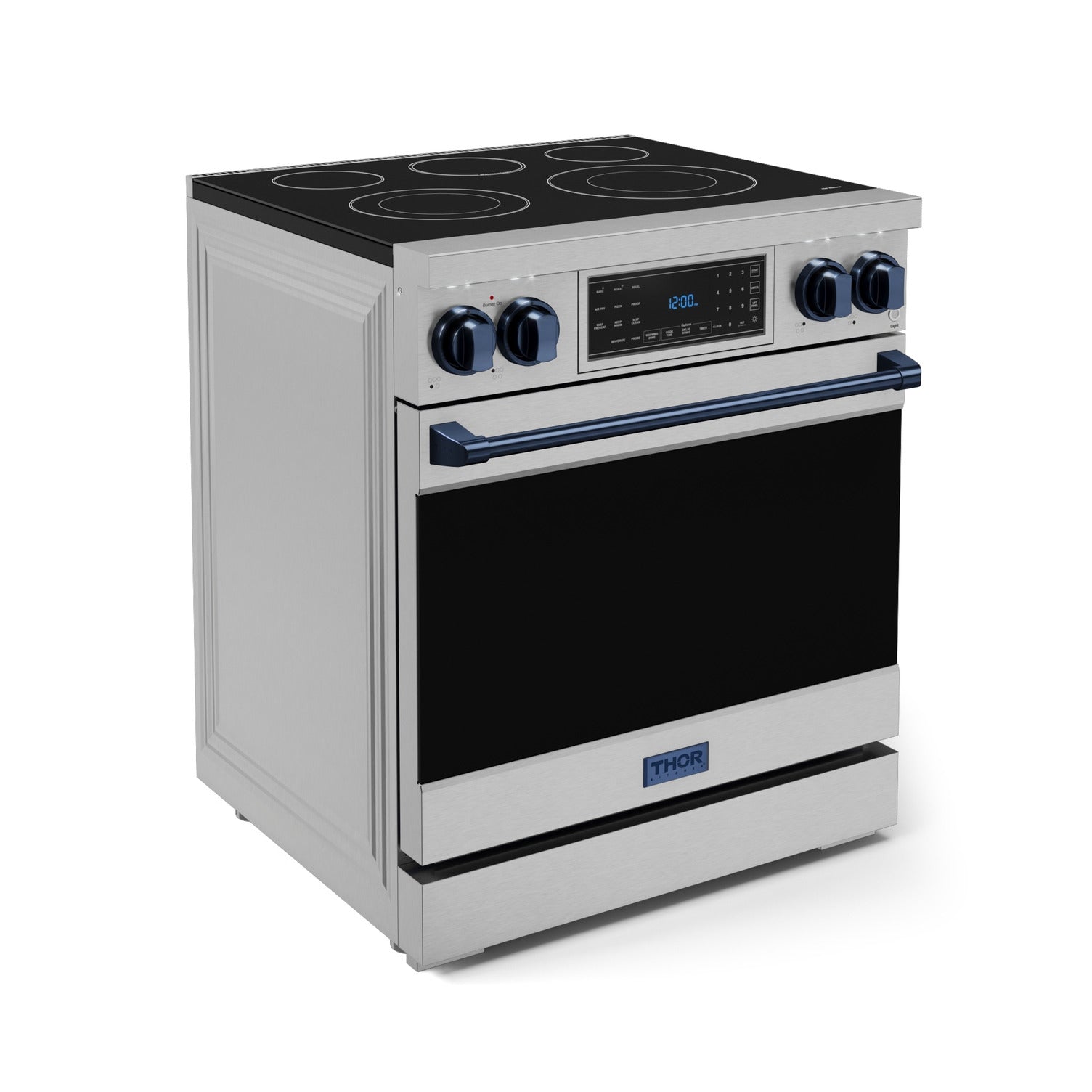 Thor Kitchen Stainless Steel Freestanding Professional Electric Range|Gordon Ramsay Series (4.55 cu.ft.) - RSE30-BLU
