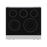 Thor Kitchen Stainless Steel Freestanding Professional Electric Range |Gordon Ramsay Series (4.55 cu.ft.) -RSE30-BRZ