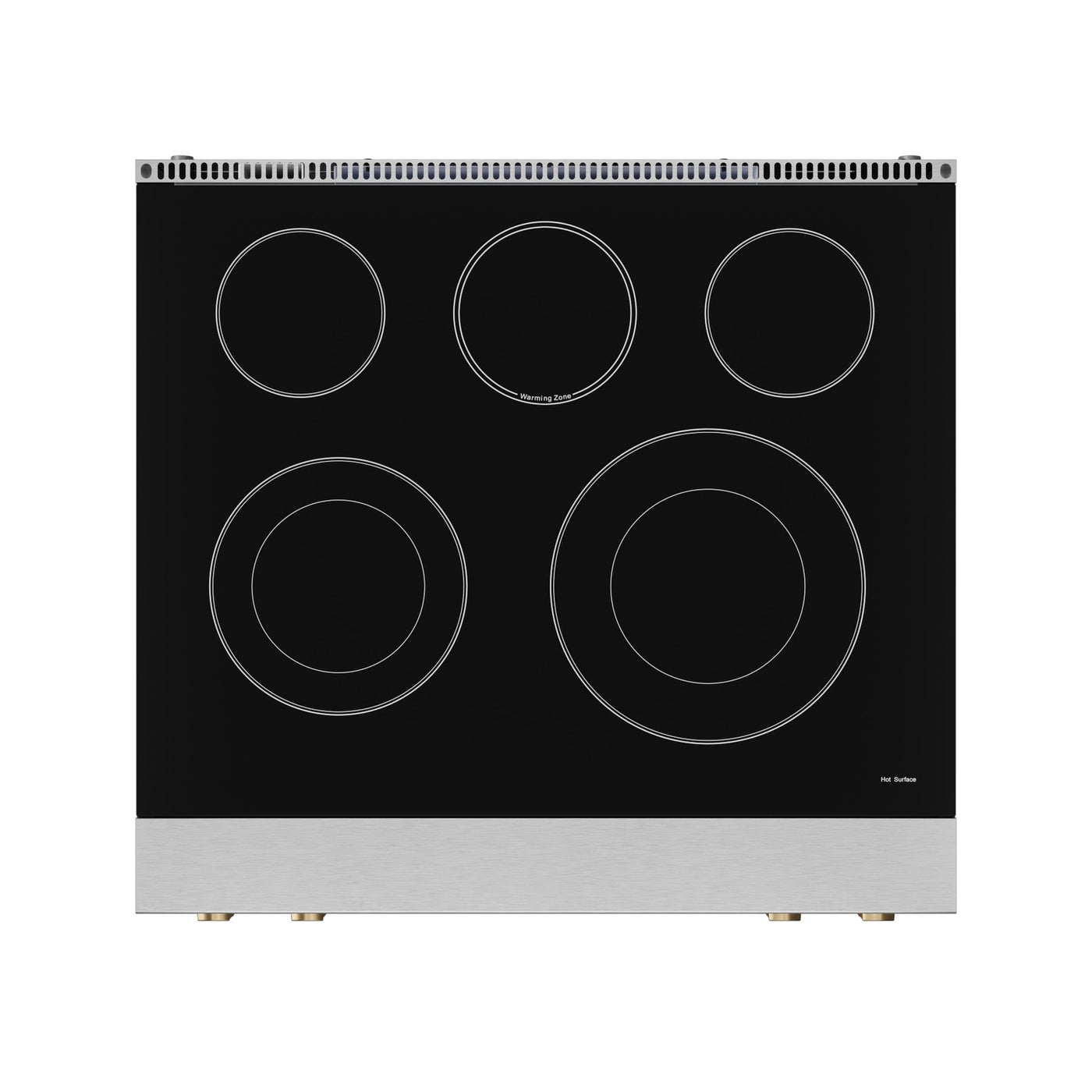 Thor Kitchen Stainless Steel Freestanding Professional Electric Range |Gordon Ramsay Series (4.55 cu.ft.) -RSE30-BRZ
