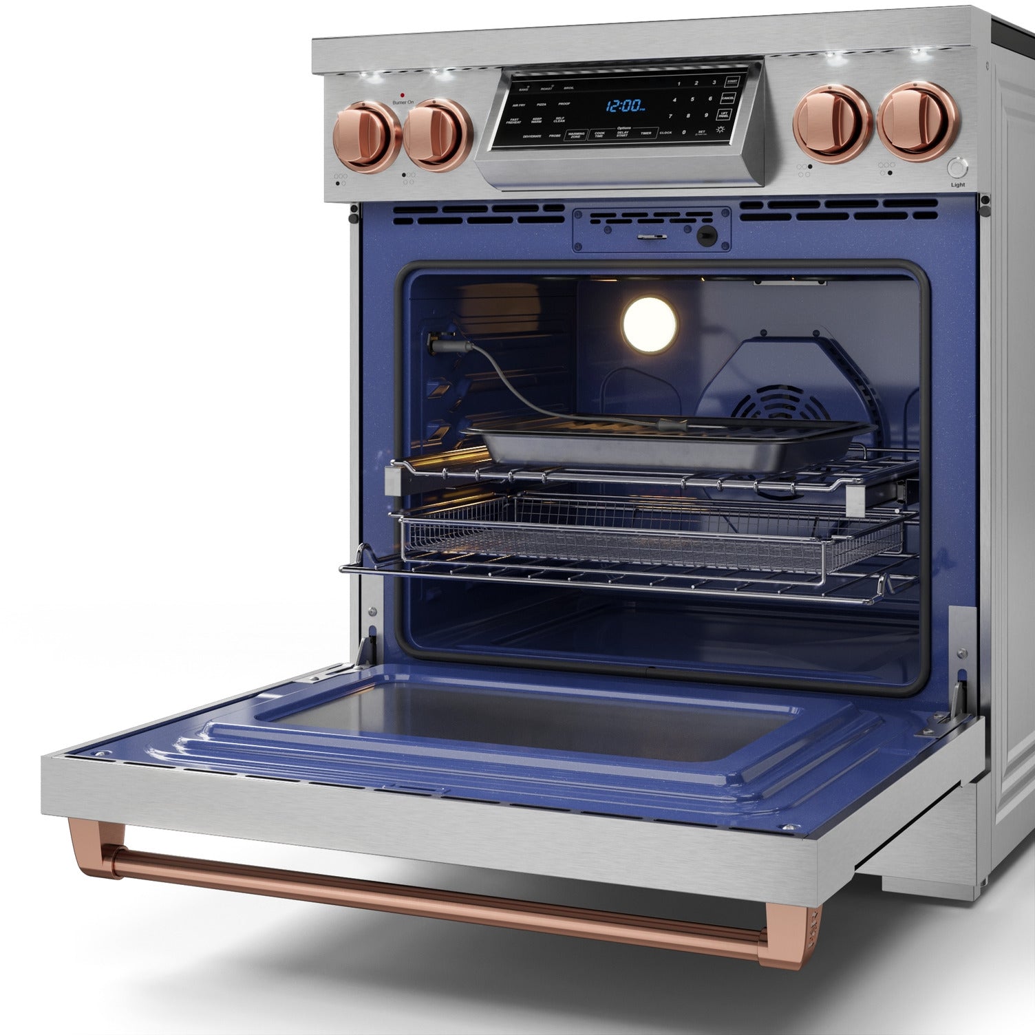 Thor Kitchen Stainless Steel Freestanding Professional Electric Range|Gordon Ramsay Series (4.55 cu.ft.) -RSE30-RSG