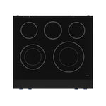 Thor Kitchen Black Stainless Steel Freestanding Professional Electric Range|Gordon Ramsay Series (4.55 cu.ft.) - RSE30B-BLU