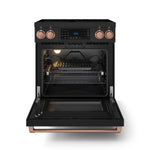 Thor Kitchen Black Stainless Steel Freestanding Professional Electric Range|Gordon Ramsay Series (4.55 cu.ft.) - RSE30B-RSG
