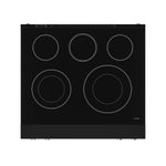 Thor Kitchen Black Stainless Steel Freestanding Professional Electric Range|Gordon Ramsay Series (4.55 cu.ft.) - RSE30B-SS