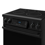 Thor Kitchen Black Stainless Steel Freestanding Professional Electric Range|Gordon Ramsay Series (4.55 cu.ft.) - RSE30B