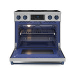 Thor Kitchen Stainless Steel Freestanding Professional Electric Range|Gordon Ramsay Series (6 cu.ft) - RSE36-BLU