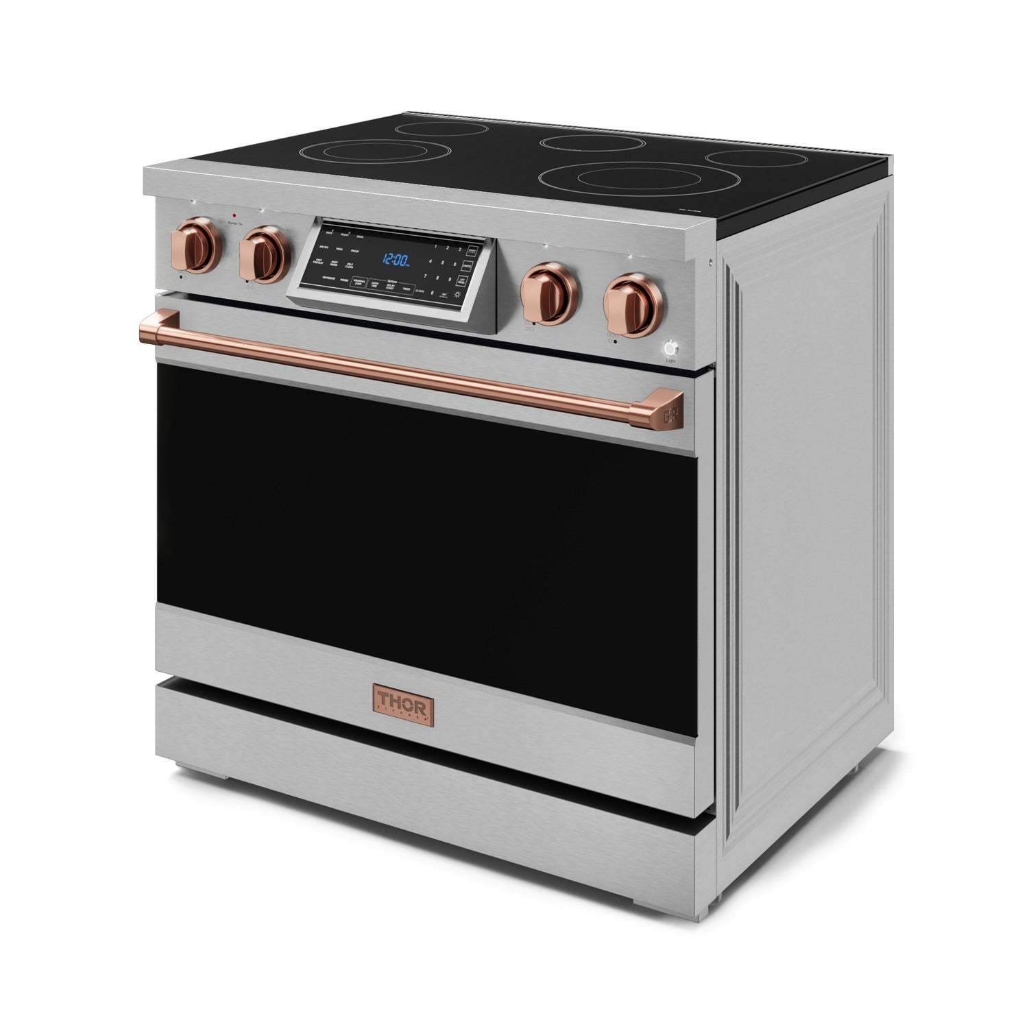 Thor Kitchen Stainless Steel Freestanding Professional Electric Range |Gordon Ramsay Series (6 cu.ft) - RSE36-RSG