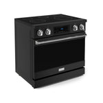Thor Kitchen Black Stainless Steel Freestanding Professional Electric Range |Gordon Ramsay Series (6 cu.ft) - RSE36B-SS