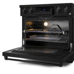 Thor Kitchen Black Stainless Steel Freestanding Professional Electric Range|Gordon Ramsay Series (6 cu.ft) - RSE36B