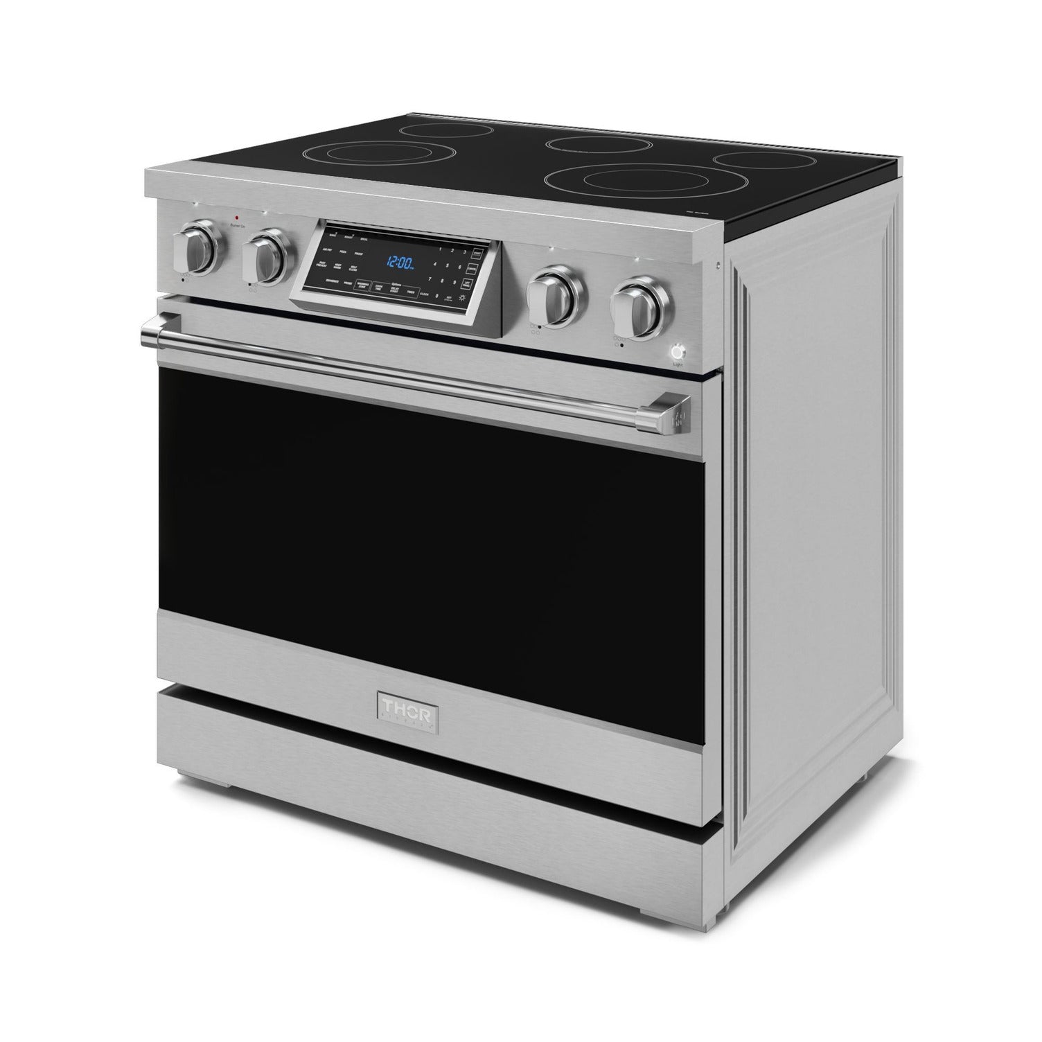 Thor Kitchen Stainless Steel Freestanding Professional Electric Range|Gordon Ramsay Series (6 cu.ft) - RSE36