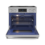 Thor Kitchen Stainless Steel Freestanding Professional Electric Range|Gordon Ramsay Series (6 cu.ft) - RSE36