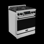 Thor Kitchen Stainless Steel Freestanding Professional Gas Range|Gordon Ramsay Series (4.55 cu.ft.)- RSG30-BLK