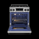 Thor Kitchen Stainless Steel Freestanding Professional Gas Range|Gordon Ramsay Series (4.55 cu.ft.)- RSG30-BLK