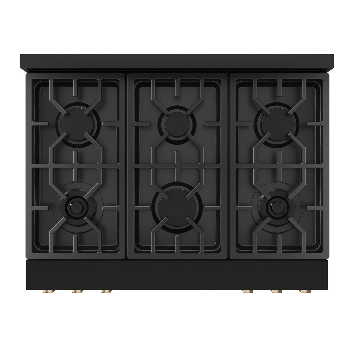 Thor Kitchen Black Stainless Steel Freestanding Professional Gas Range|Gordon Ramsay Series (6 cu.ft.) - RSG36B-BRZ