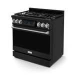 Thor Kitchen Black Stainless Steel Freestanding Professional Gas Range|Gordon Ramsay Series (6 cu.ft.) - RSG36B-SS