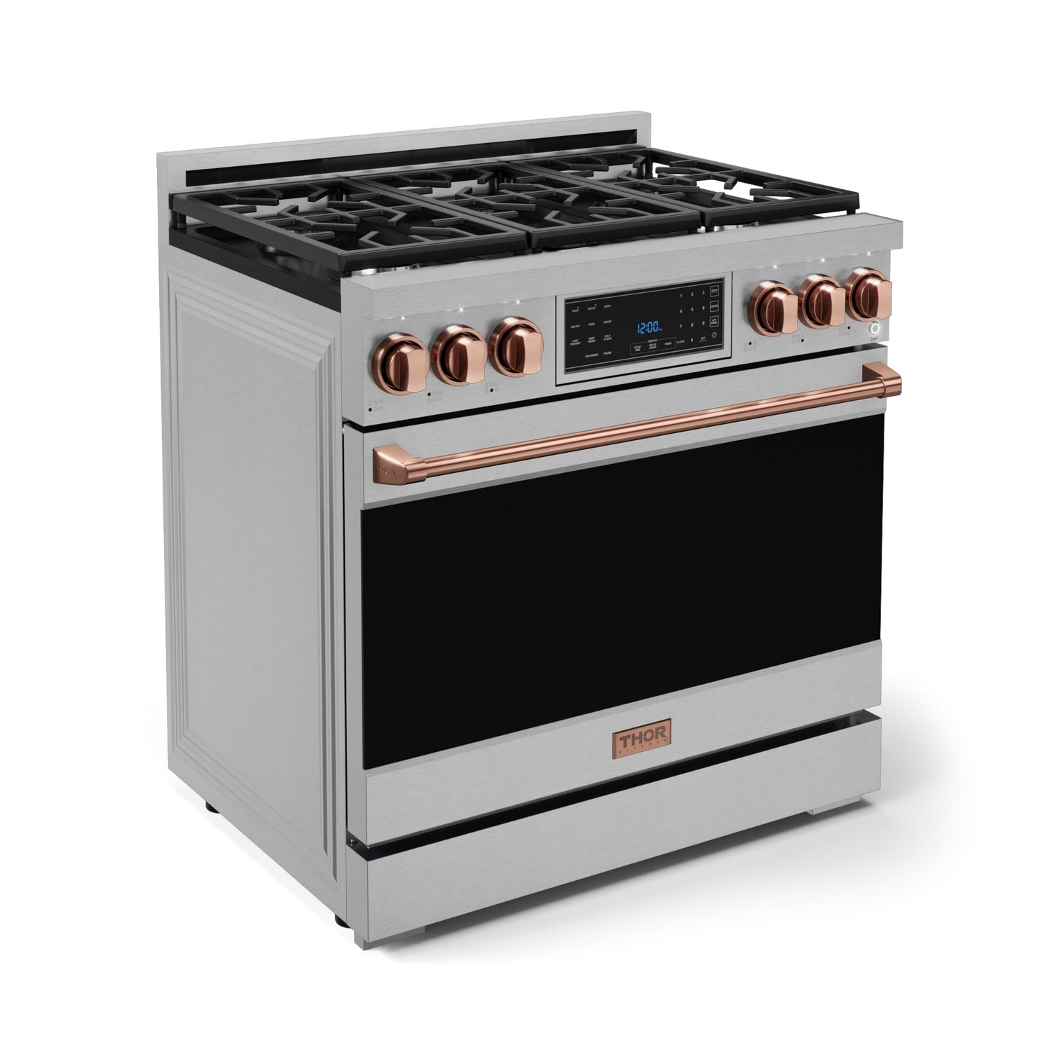 Thor Kitchen Stainless Steel Freestanding Professional Gas Range|Gordon Ramsay Series (6 cu.ft.) - RSG36-RSG
