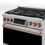 Thor Kitchen Stainless Steel Freestanding Professional Gas Range|Gordon Ramsay Series (6 cu.ft.) - RSG36-RSG