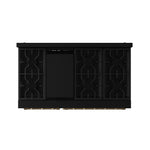 Thor Kitchen Black Stainless Steel Freestanding Professional Double Oven Gas Range|Gordon Ramsay Series (7 cu.ft.) - RSG48EB-BRZ