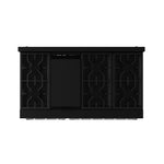 Thor Kitchen Black Stainless Steel Freestanding Professional Double Oven Gas Range|Gordon Ramsay Series ( 7 cu.ft.) - RSG48EB-SS