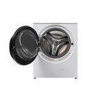 L2 White Front Load Washer with French Display (5.2 Cu. Ft) - LF52N3AWWFR