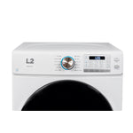 L2 White Front Load Washer (5.2 Cu. Ft) & White Electric Dryer (8.0 Cu. Ft) - LF52N3AWW/LE52N3AWW