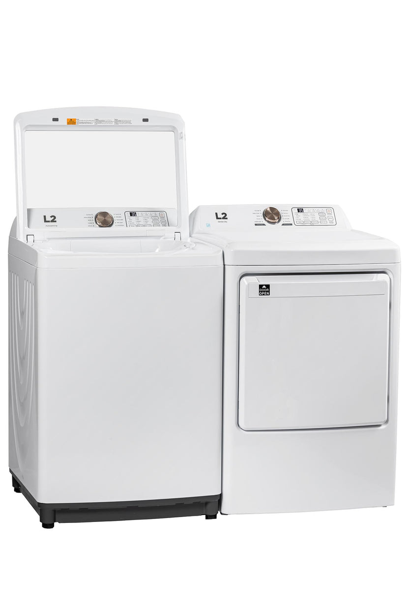 L2 White Electric Dryer (7.5 Cu. Ft) LE52N1BWWC Leon's