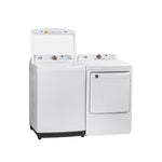 L2 White Electric Dryer with French Display (7.5 Cu. Ft) - LE52N1BWWCFR