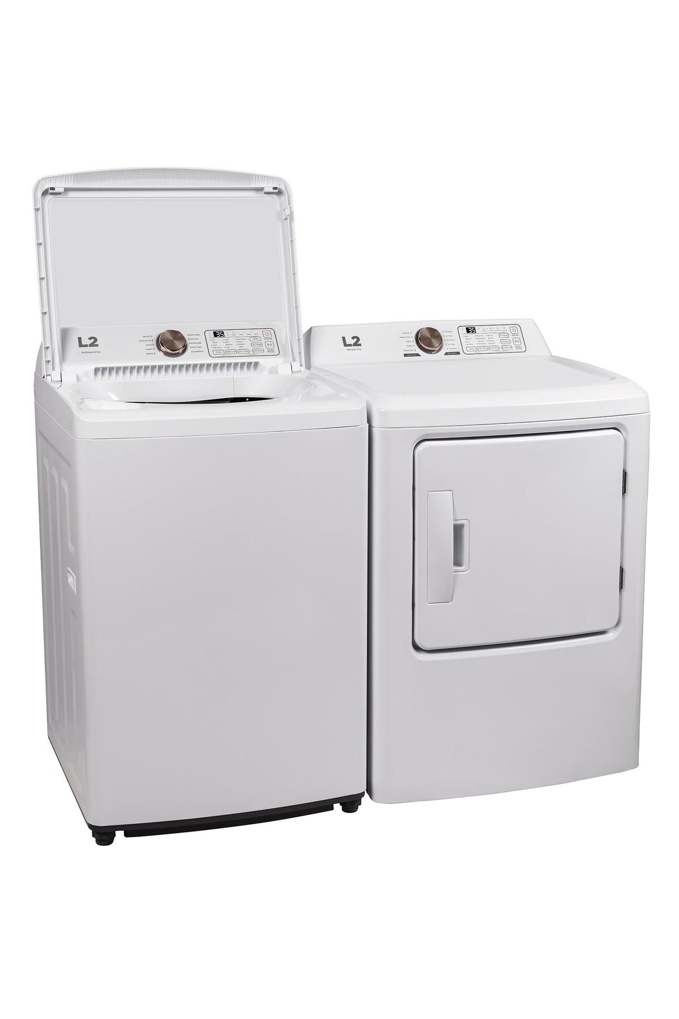 L2 White Electric Dryer (6.7 Cu. Ft) - LE43A3AWW