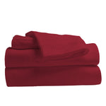 Nilus Queen Sheet Set - Red