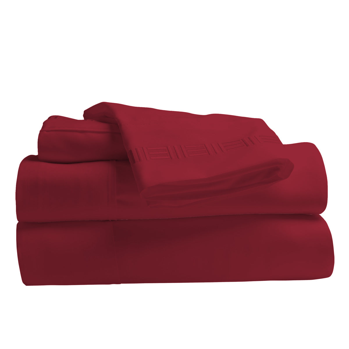 Nilus King Sheet Set - Red
