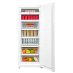 L2 White Upright Freezer and Convertible Fridge ( 6.9 Cu. Ft) - LRU07B3AWW