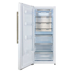 Forno Maderno 28" White Convertible Refrigerator/Freezer with Left Swing Door (13.6 Cu. Ft.) - FFFFD1722-28WHT-LS