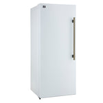 Forno Maderno 28" White Convertible Refrigerator/Freezer with Left Swing Door (13.6 Cu. Ft.) - FFFFD1722-28WHT-LS