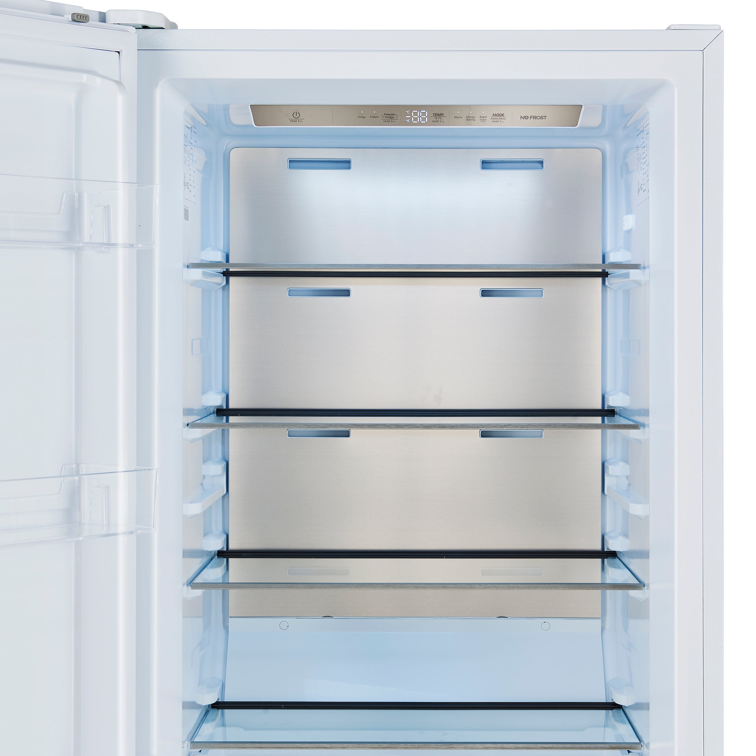 Forno Maderno 28" White Convertible Refrigerator/Freezer with Left Swing Door (13.6 Cu. Ft.) - FFFFD1722-28WHT-LS