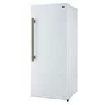 Forno Maderno 28" White Convertible Refrigerator/Freezer with Right Swing Door (13.6 Cu. Ft.) - FFFFD1722-28WHT-RS