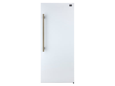 Forno Maderno 28" White Convertible Refrigerator/Freezer with Right Swing Door (13.6 Cu. Ft.) - FFFFD1722-28WHT-RS