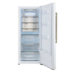 Forno Maderno 28" White Convertible Refrigerator/Freezer with Right Swing Door (13.6 Cu. Ft.) - FFFFD1722-28WHT-RS