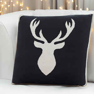 Ponderosa XV 20" x 20" Decorative Cushion - Black/Natural