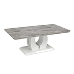 Salentino Coffee Table - Antique White and Grey