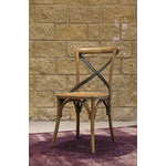 Blagardsgade Rattan Dining Chair Set - Natural Rustic - Set of 2