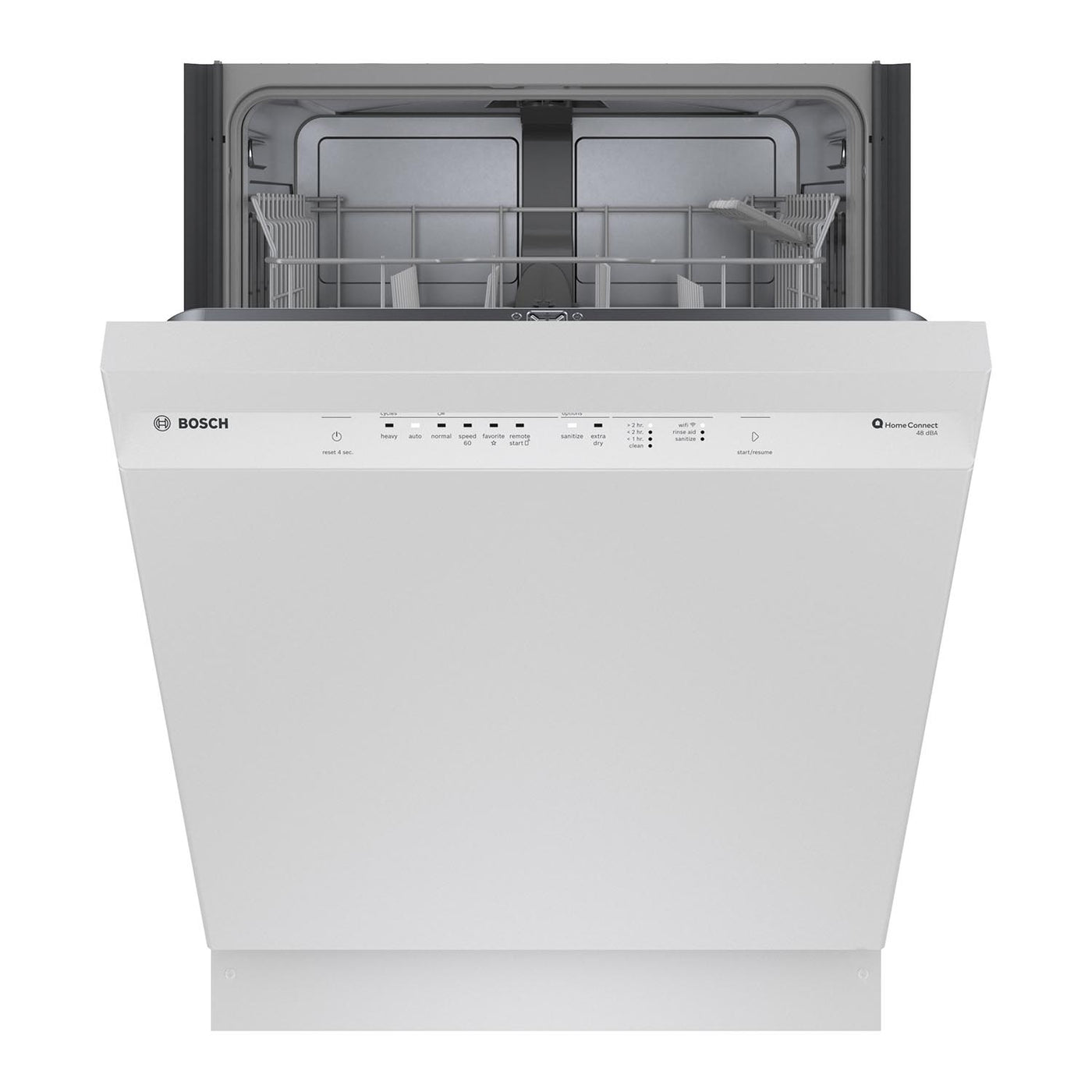 Bosch White 24" Smart Dishwasher with Home Connect - SHE4AEM2N
