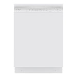 Bosch White 24" Smart Dishwasher with Home Connect, Third Rack - SHE53C82N