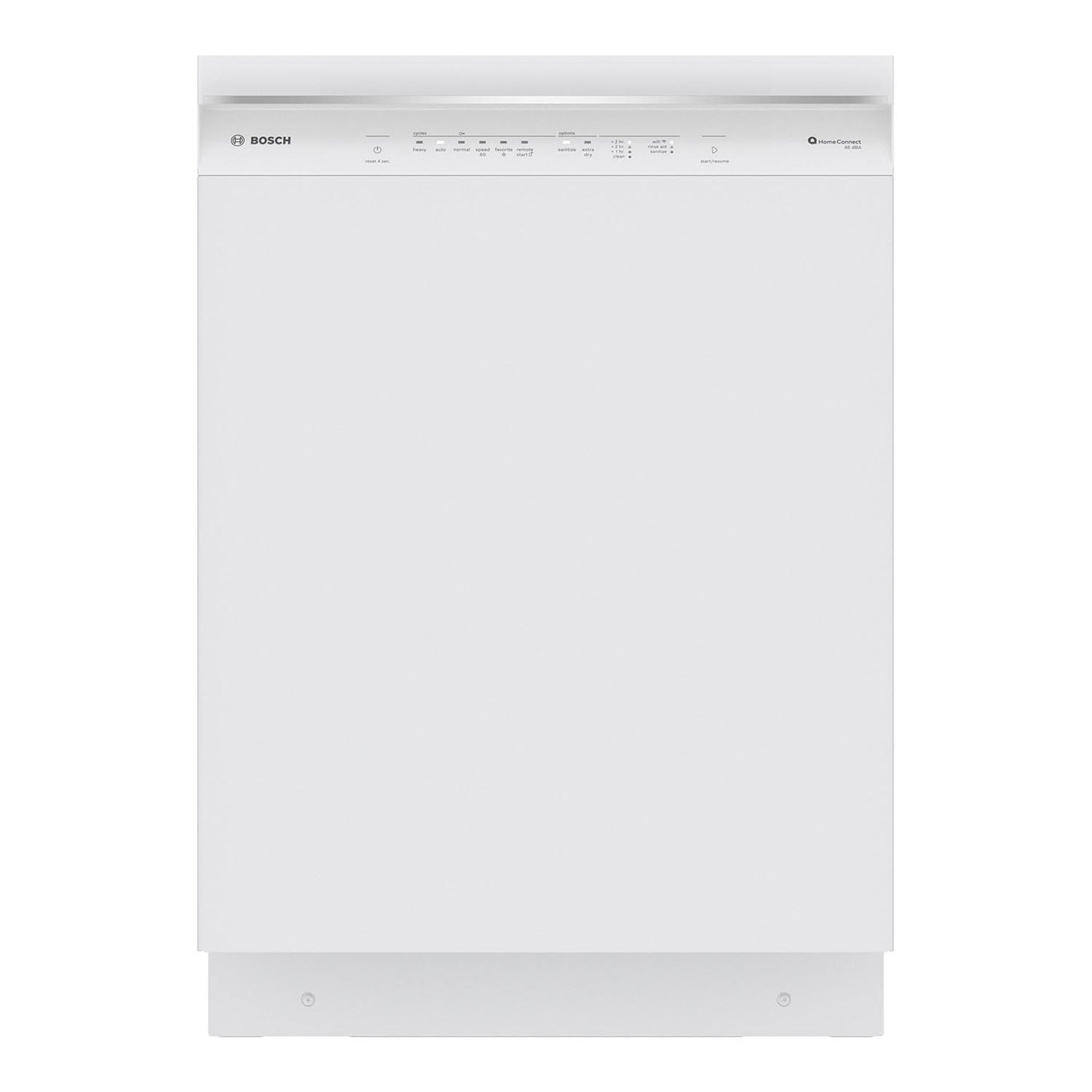 Bosch White 24" Smart Dishwasher with Home Connect, Third Rack - SHE53C82N