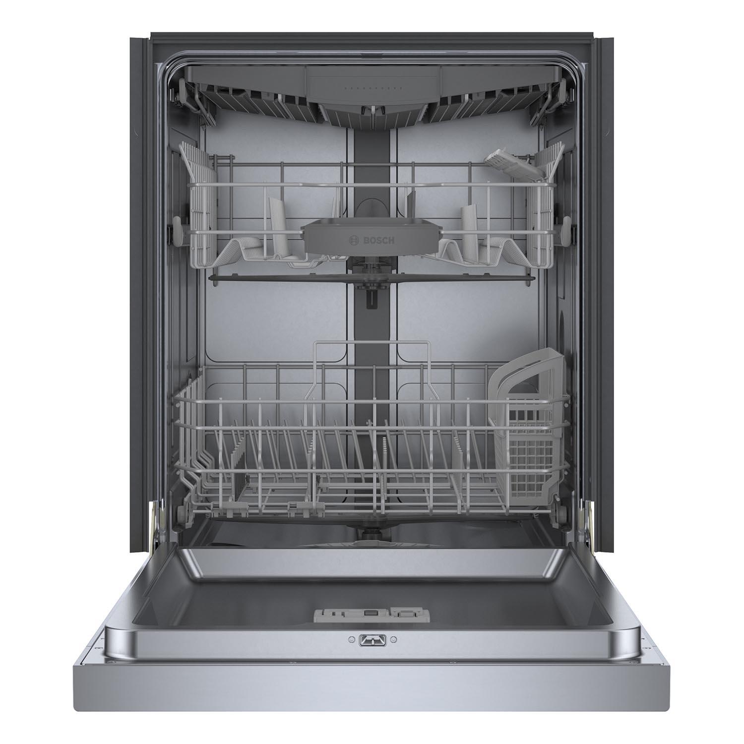Bosch Stainless Steel 24" Smart Dishwasher with Home Connect, Third Rack - SHE53C85N